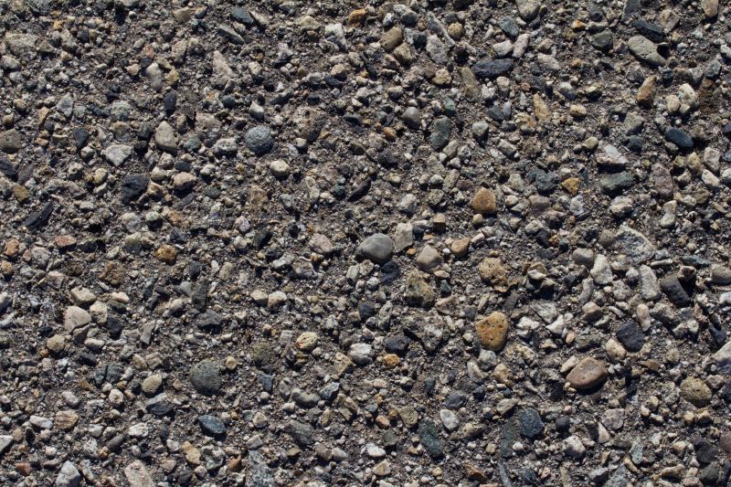 Gravel And Tar Paving