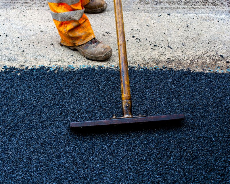 Asphalt Paving Crew